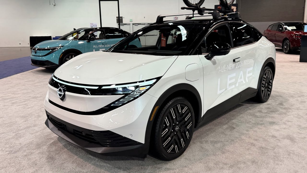 [4K] 2026 Nissan Leaf First Look - Orange County Auto Show 2025