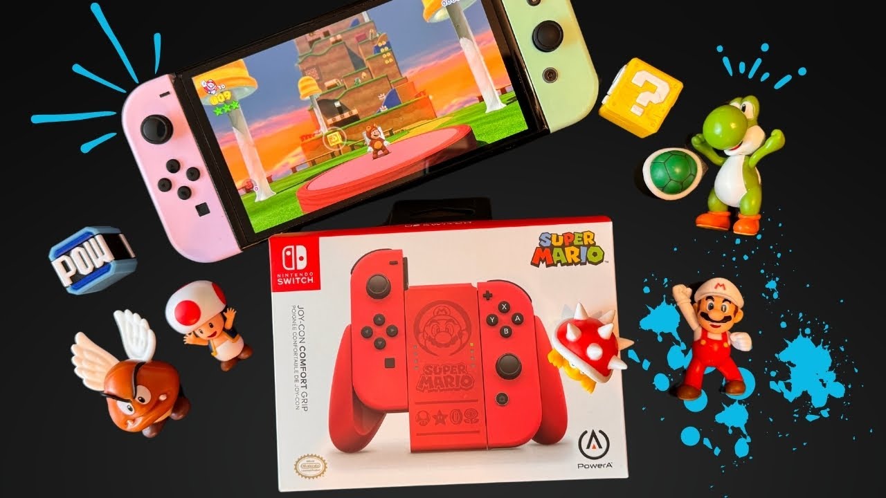 Unboxing Mario accessories Nintendo switch - YouTube