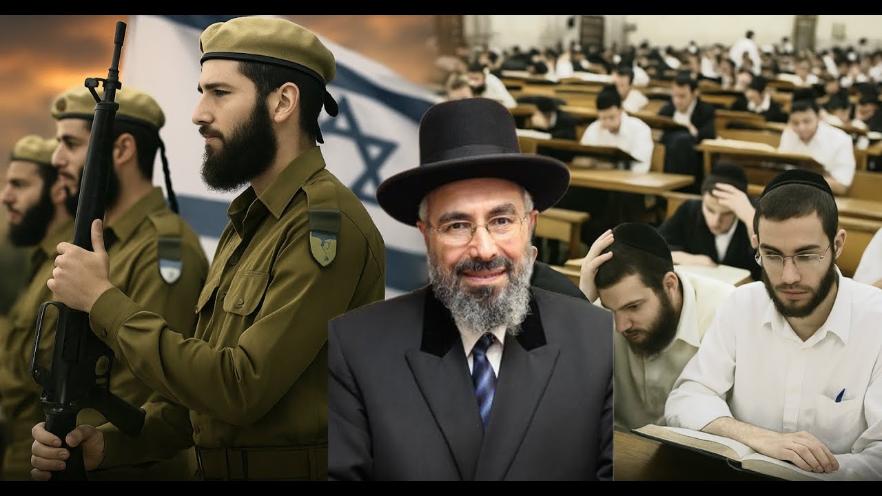 חוק הגיוס - הרב רצון ערוסי: תלמיד ישיבה שאינו שוקד על תלמודו – חייב להתגייס