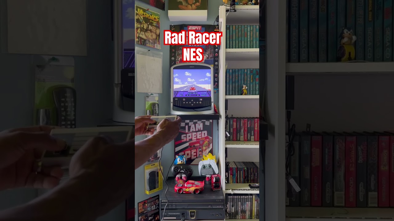 Rad Racer Nintendo NES Video Game 
