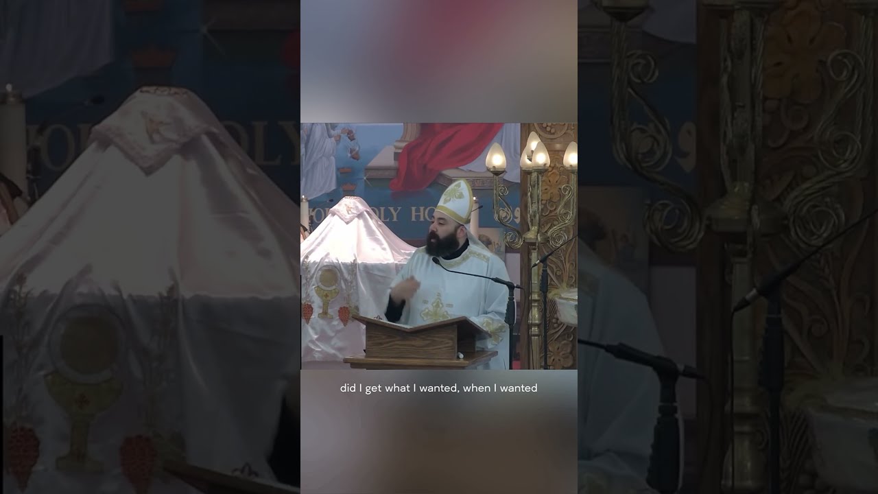 Is It All About You Fr Anthony Mourad