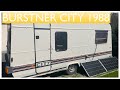 Burstner city de 1988   prsentation caravane
