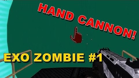 WONDER WEAPON HAND CANNON! - EXO ZOMBIE #1 - CoD:WaW Custom Zombies