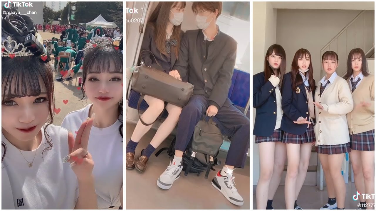 Tik Tok Japan / 日本のティックトック学校 / Japan High School Tik Tok Ep02 YouTube