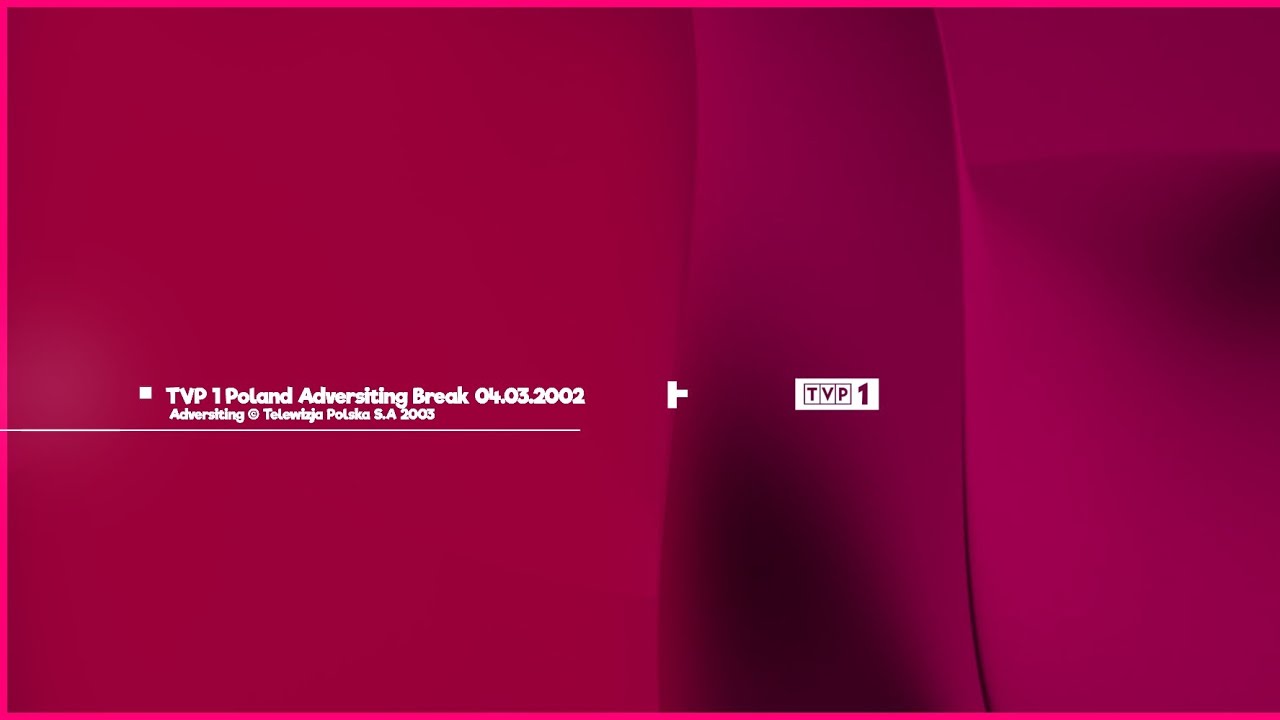 TVP1 2 Advertising Block + Announcements 04.03.2002 • 4 March 2002 1080pHD