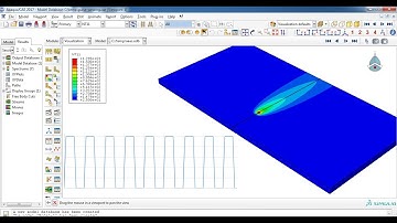 Pulse welding using Dflux subroutine Abaqus