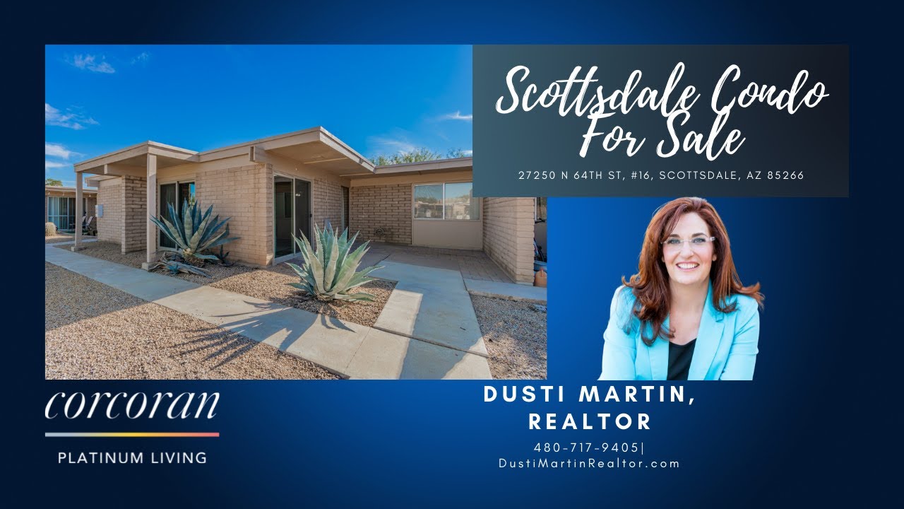 Condos For Sale in North Scottsdale 27250 N 64th St 16 Listing