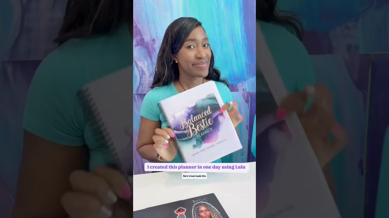 Make a custom planner with me on Lulu! - YouTube