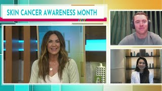 NFL Quarterback Colt McCoy and local dermatologist join forces to raise awareness of skin cancer...