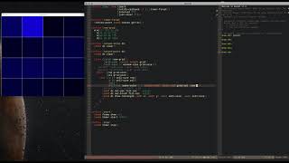 Rapid prototyped color grid in Racket