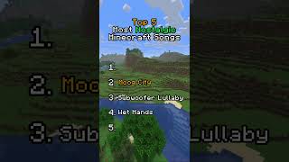 Top 5 most nostalgic Minecraft songs #c418 #minecraft #minecraftshorts #nostalgia #shorts