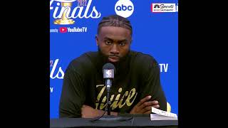 Jaylen Brown We do not fear the Golden State Warriors