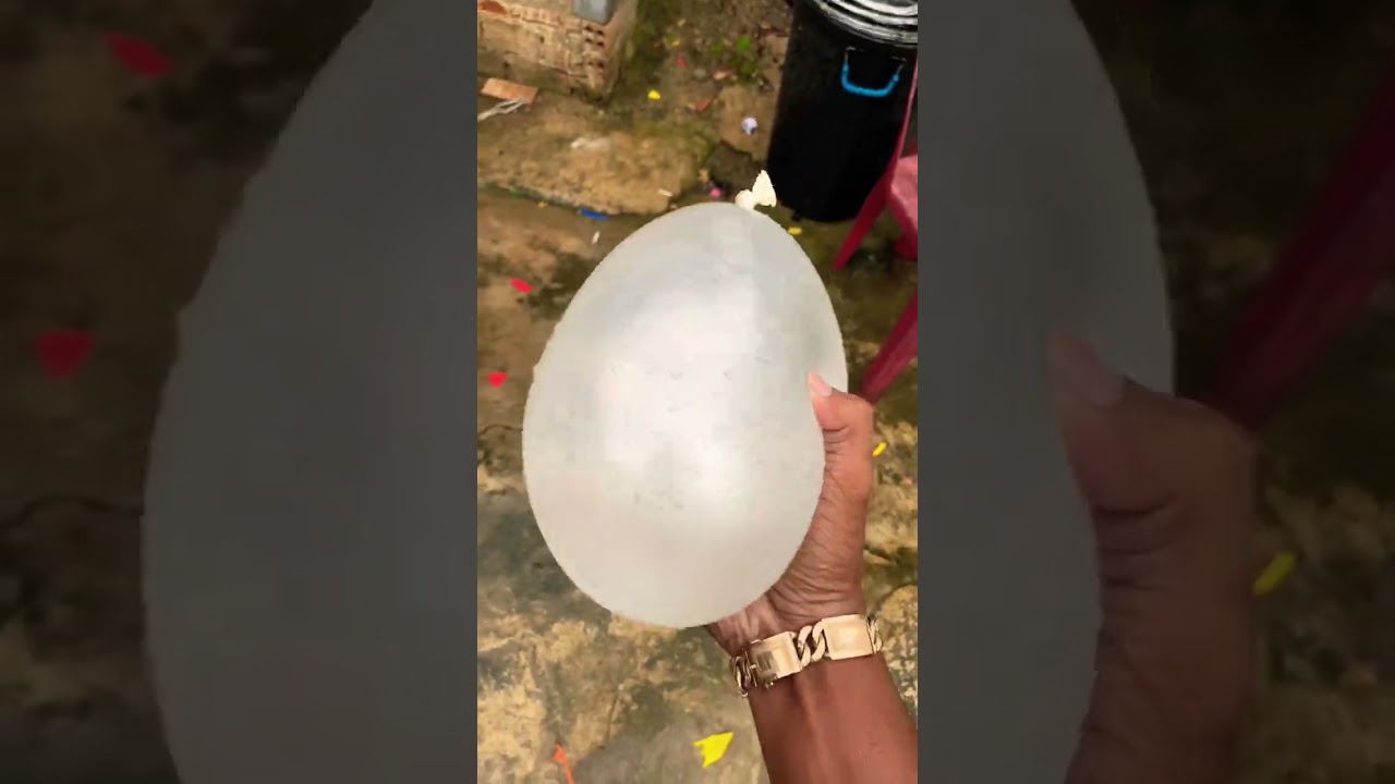 JUMPING ON WATER BALLOON TRICK! AMAZING BALLOON TRICK 