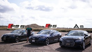 2019 Audi A5 vs S5 vs RS5 Sportback | The Obvious Choice | Short Comparison