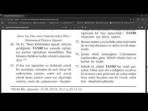 Submitters' Quran Study - Turkish - April 29, 2025 - [40:61] - AbdulSelam