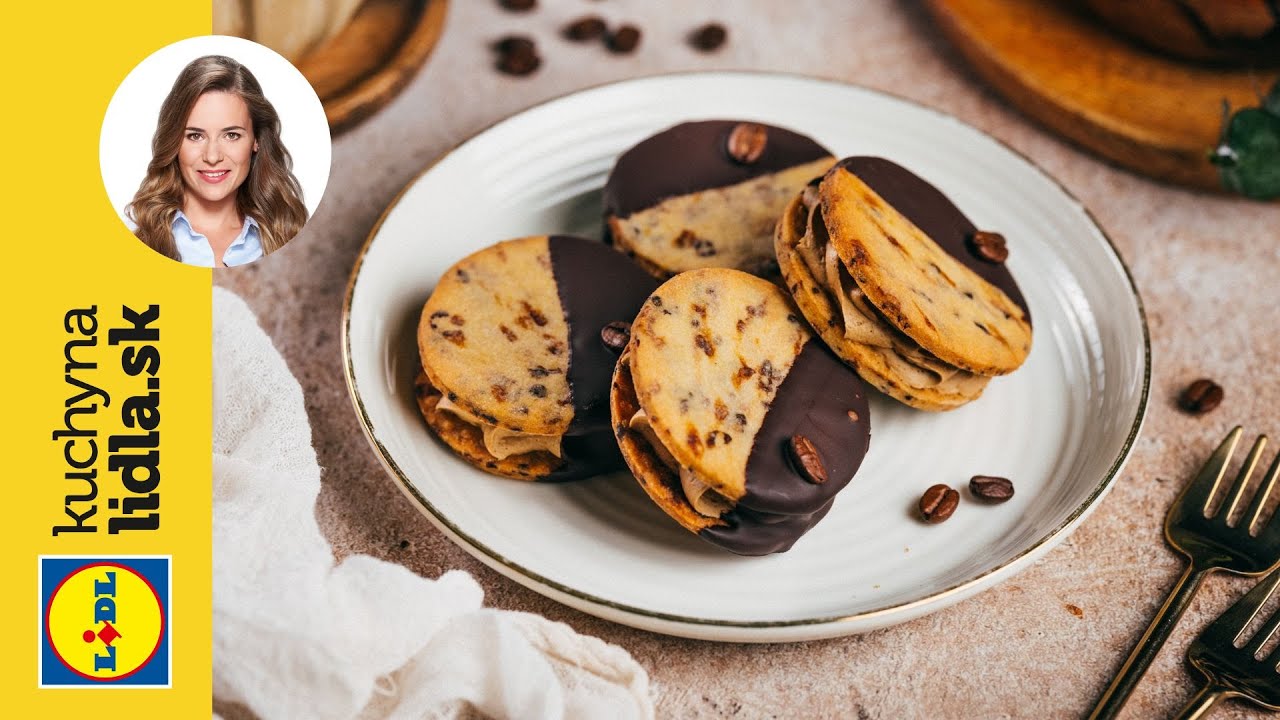 Kávové linecké kolieska 🍫 | Veronika Bušová | Kuchyňa Lidla