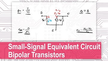Small-Signal Parameters of Bipolar Transistors: Transconductance, Gain, Input and Output Impedance