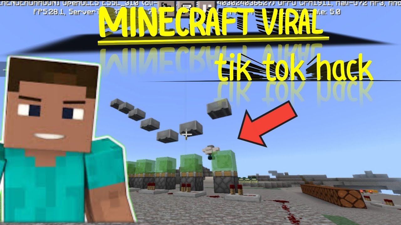 MINECRAFT VIRAL BUILD HACK(tutorial) 😱