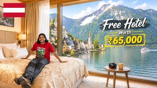 65000 രൂപ വരുന്ന ഹോട്ടലിൽ മലയാളി ഫ്രീ റൂം തന്നു / Hallstatt Austria 