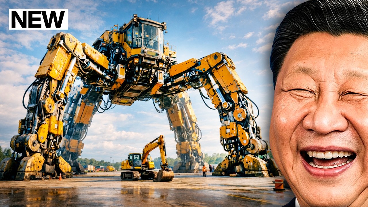 Even the U.S. President Was Shocked to See the Construction Machine Made in China!
