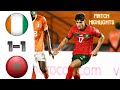 Ivory Coast 1 - 1 Morocco | Friendly match | كوت ديفوارـ المغرب