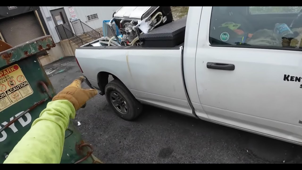 Dumpster Diving on the East Side of Pa. Also revisiting where I started scrapping