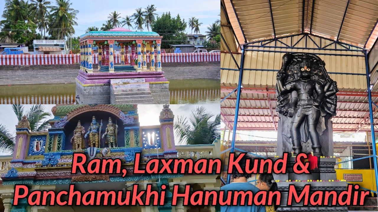 Rameshwaram Darshan 🙏 | Ram Kund, Laxman Kund & Panchamukhi Hanuman Mandir 