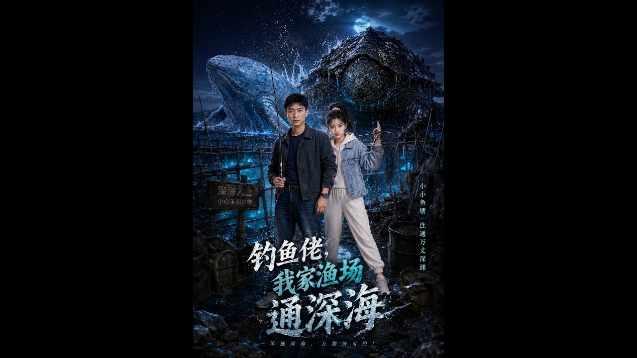 💥【一口氣看完】《釣魚佬，我家漁場通深海》#短劇 #AI短劇 #逆襲 #drama #爽劇 #鯊魚先生🦈