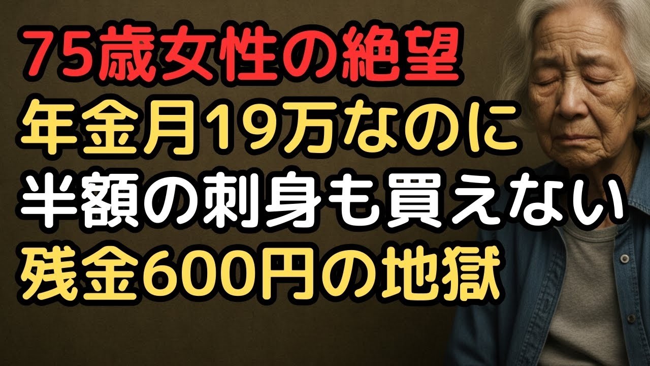 年金月19万円、買い物カゴが空のまま帰る75歳女性の絶望「半額でも高い」見切り品コーナーを素通りする日