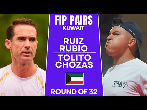 ROUND OF 32 | Ruiz & Rubio VS Tolito Aguirre & Chozas | KUWAIT | FIP WORLD CUP PAIRS