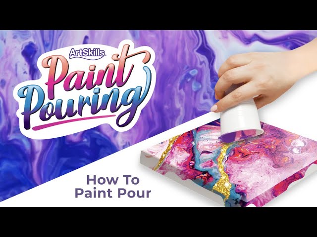 ArtSkills Acrylic Paint Pouring Art Activity Kit - Sam's Club