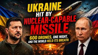 Ukraine Hit By Nuclear-Capable Missile — 600 Drones, One Night, And The World Held Its Breath