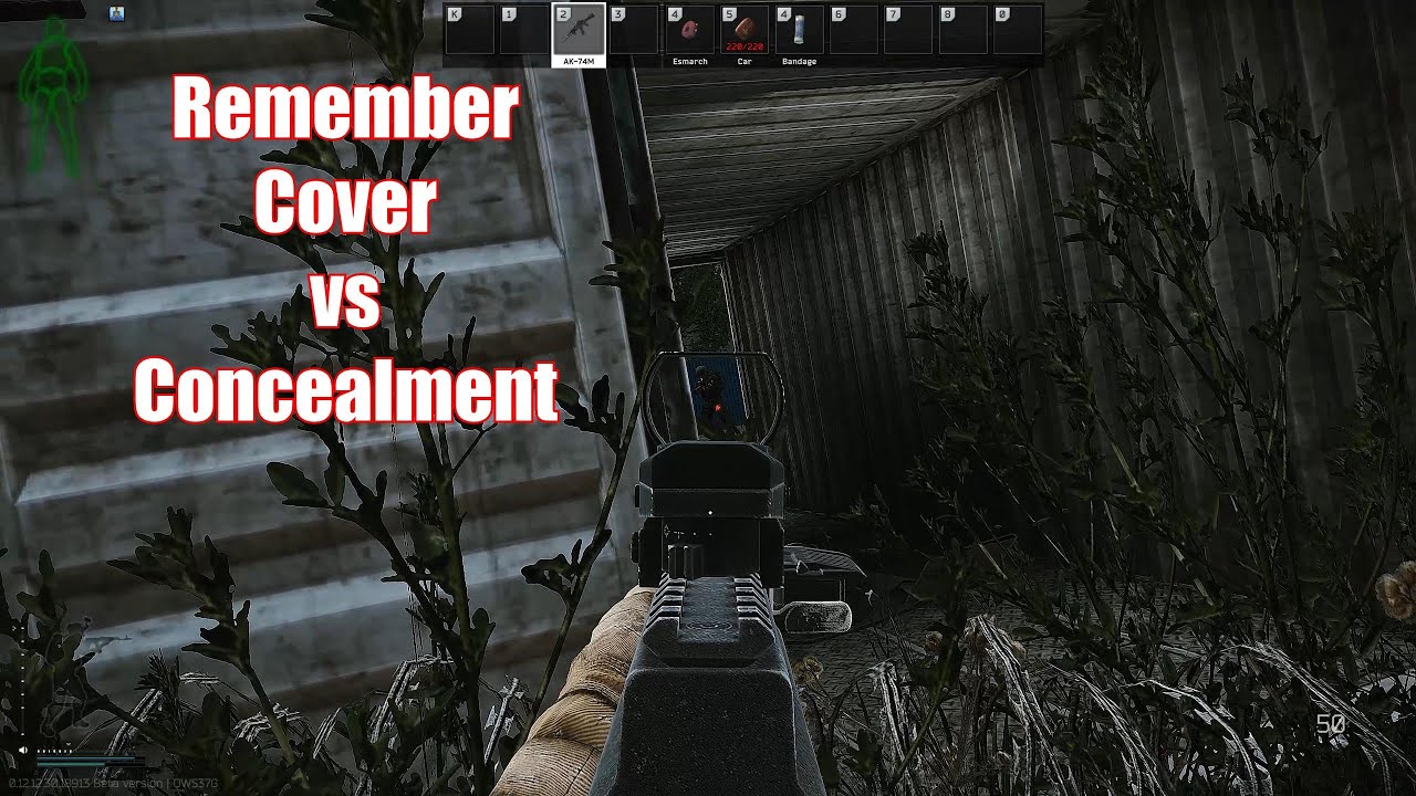 Cover vs Concealment Escape From Tarkov YouTube