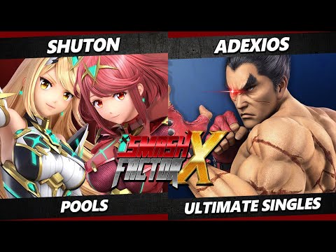 Smash Factor X - Shuton (Pyra Mythra, Olimar) contre Adexios (Kazuya) Smash Ultimate - SSBU