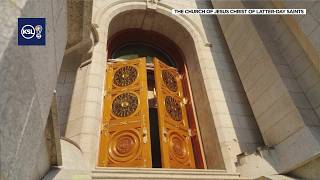 Historic doors return to Salt Lake Temple