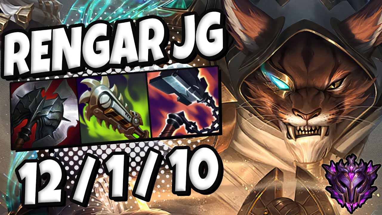 Rengar vs Talon [ Jungle ] Lol Korea Master Patch 12.1 ✅