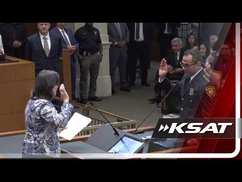 WATCH: Jesse Salame sworn in as SAPD chief