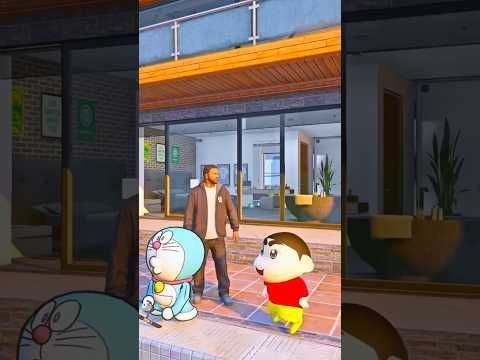 Shinchan & Franklin Plays Charlie Charlie Ghost Challenge At Night ! in GTAV in Telugu