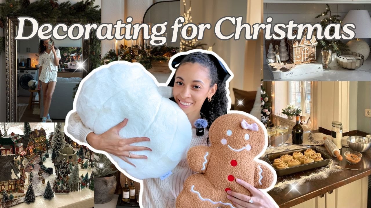 Идеи рождественского декора + шопинг | Уютный свет и яркий праздничный стиль