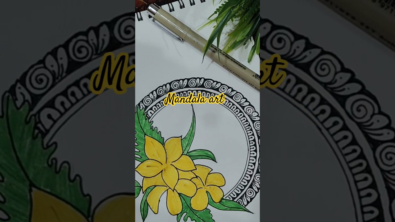 easy mandala art tutorial 