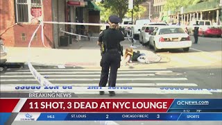 Three killed, eight injured in shooting in New York club