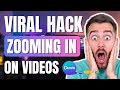 Complete guide to Zoom and Pan Effects in canva (No Experience Needed)