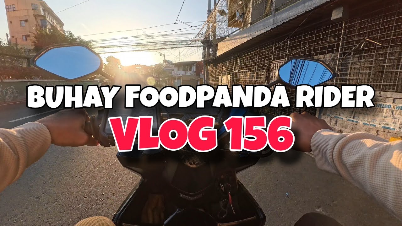BUHAY FOODPANDA RIDER | VLOG 156 - YouTube