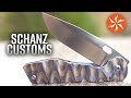 Handmade custom knives by jurgen schanz