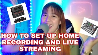 How to set up soundcard for home recording and live streaming