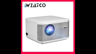 Review WZATCO A20 Full HD Projector 1080P 2K 4K Video Home Theater 2023