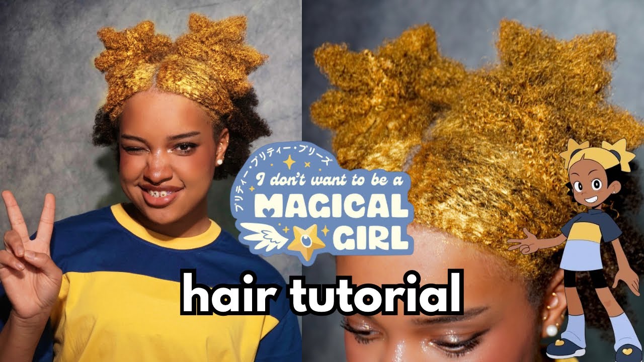 Magical Girl Hair Sculpt! ★ Aika from Pretty Pretty Please I Don't Wanna Be a Magical Girl