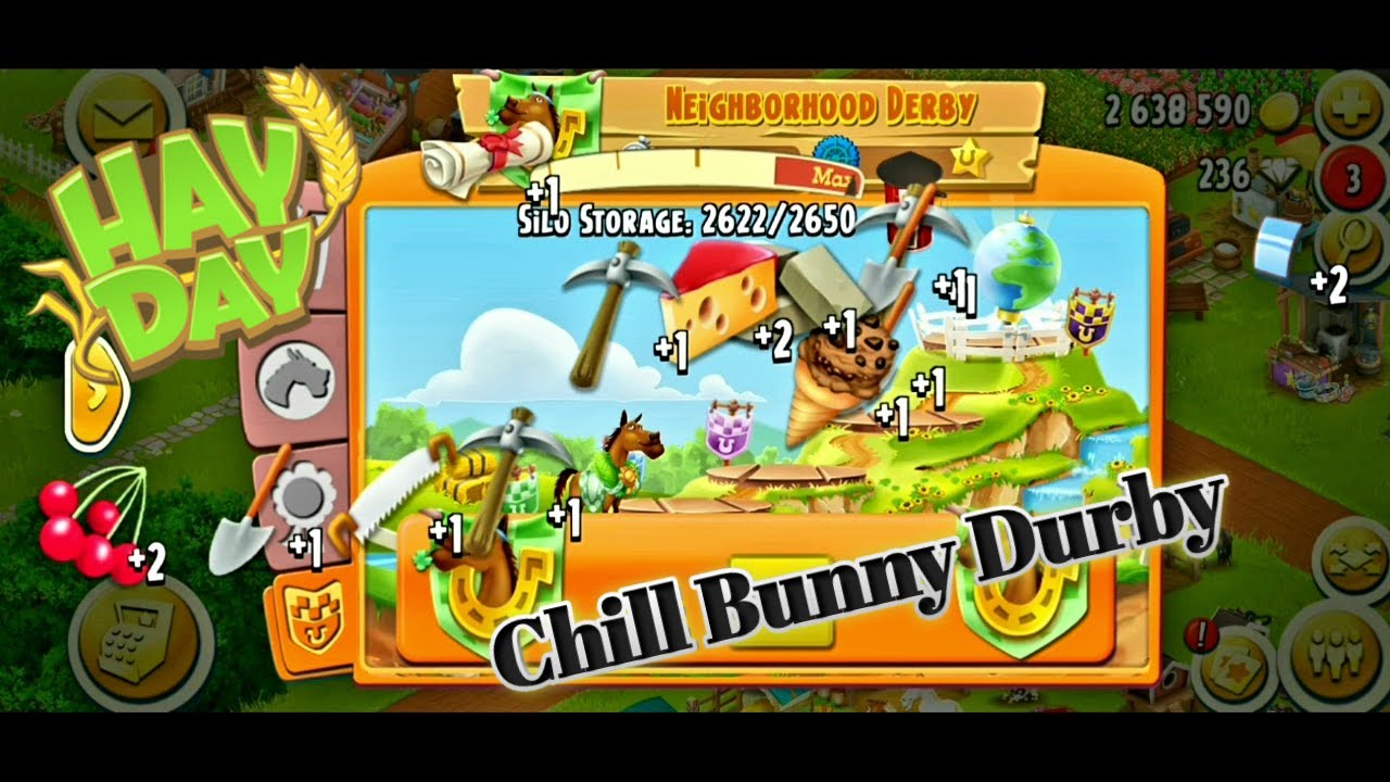 Hayday Chill Bunny Durby Update Level 111 YouTube
