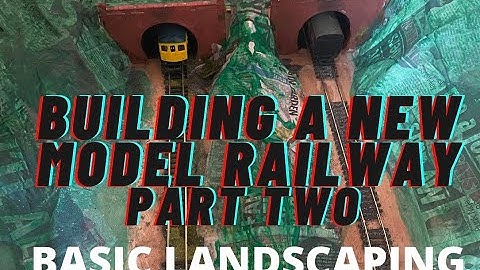 Creating Model Landscapes - New Model Railway Part 2 | MyTrainset
