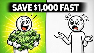 I Saved $1,000 as a Broke Student (1 Simple Trick That Works)